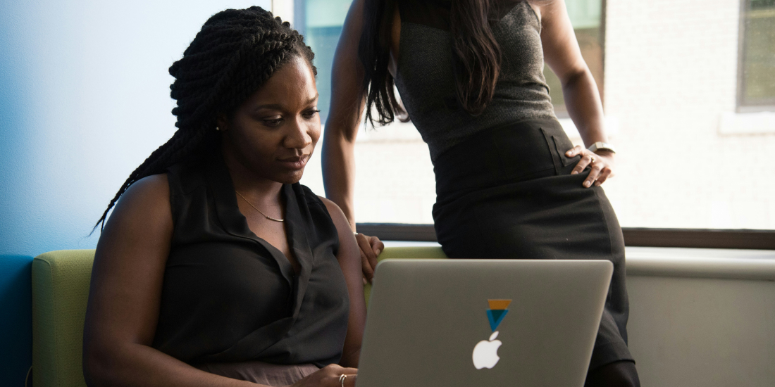 Woman on laptop